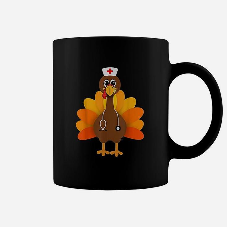 Thanksgiving Turkey Nurse Holiday Nursing Coffee Mug