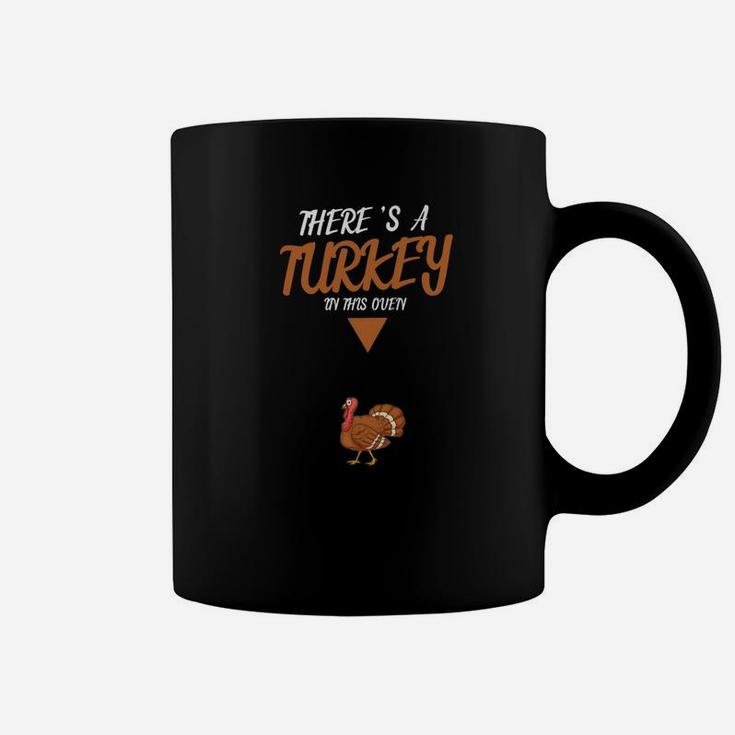 Thanksgiving Turkey Premium Expecting Mom Wife  Coffee Mug