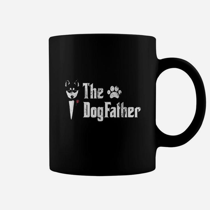 The Dogfather Siberian Husky Dog Dad Coffee Mug