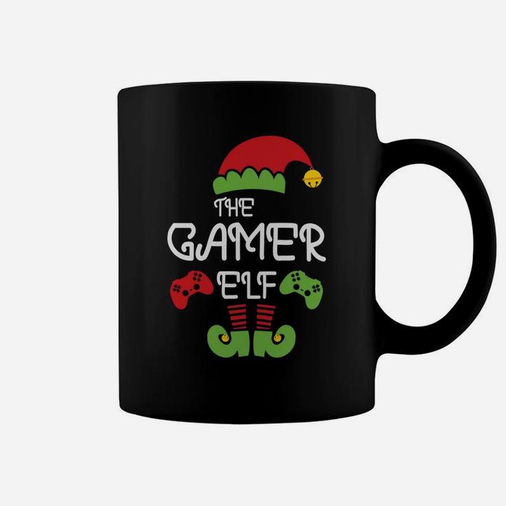 The Gamer Elf Family Matching Christmas Gift Ideas Coffee Mug