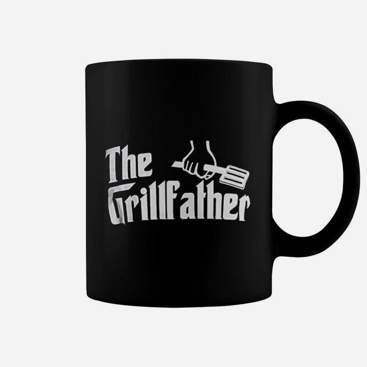 The Grillfather Funny Dad Grandpa Grilling Bbq Meat Humor Coffee Mug