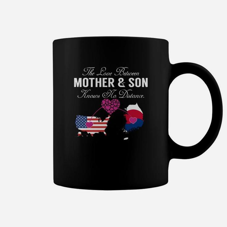 The Love Between Mother And Son - United States South Korea Coffee Mug