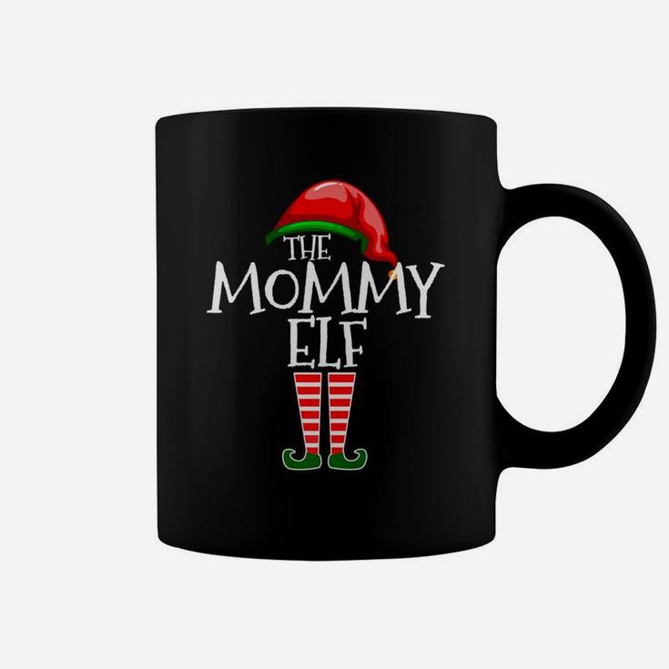 The Mommy Elf Funny Christmas Gift Matching Family Coffee Mug