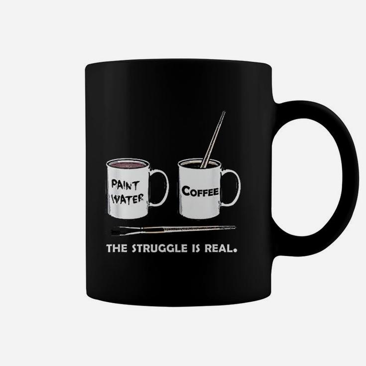 The Struggle Is Real Frustrated Fine Artist Coffee Mug