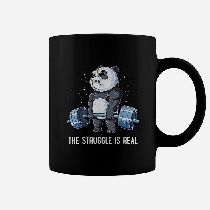 The Struggle Is Real Weightlifting Fitness Coffee Mug