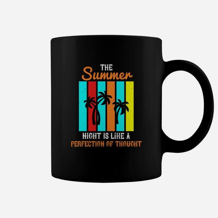 The Summer Night Is Like A Perfection Of Thought Coffee Mug