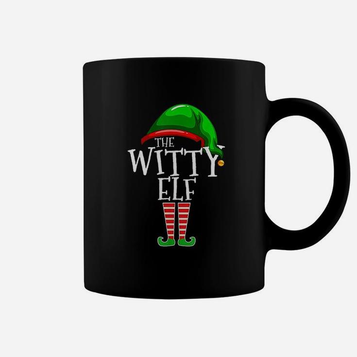 The Witty Elf Family Matching Group Christmas Gift Funny Coffee Mug