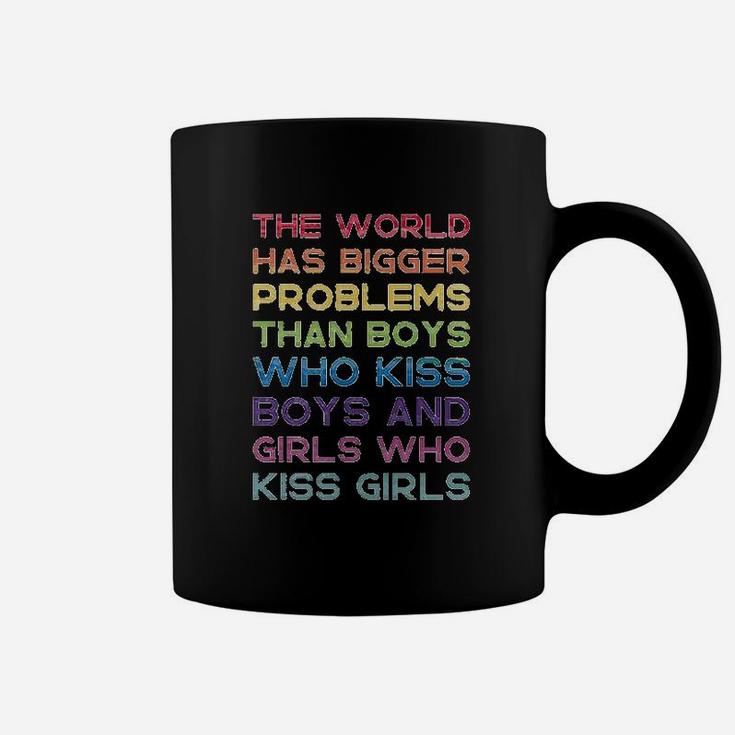 The World Has Bigger Problems Pride Ringe Coffee Mug