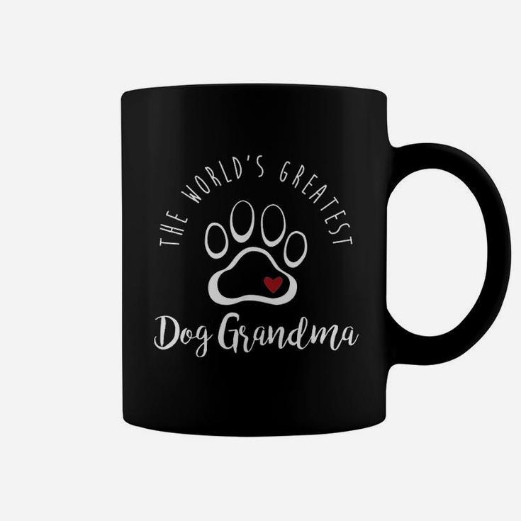 The Worlds Greatest Dog Grandma Pet Love Coffee Mug