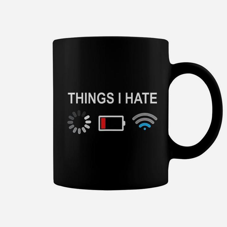 Things I Hate Programmer Gamer Computer Nerd Fun Gift Idea Coffee Mug ...