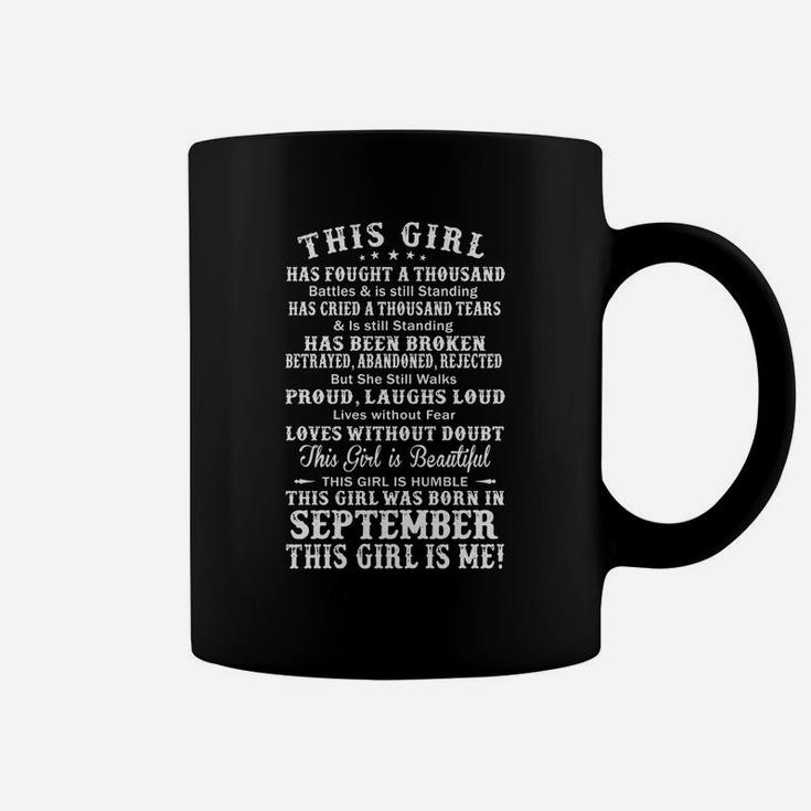 This Girl Is Beautiful Was Born In September Coffee Mug