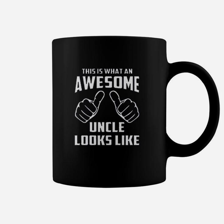 This Is What An Awesome Uncle Looks Like Funny Coffee Mug