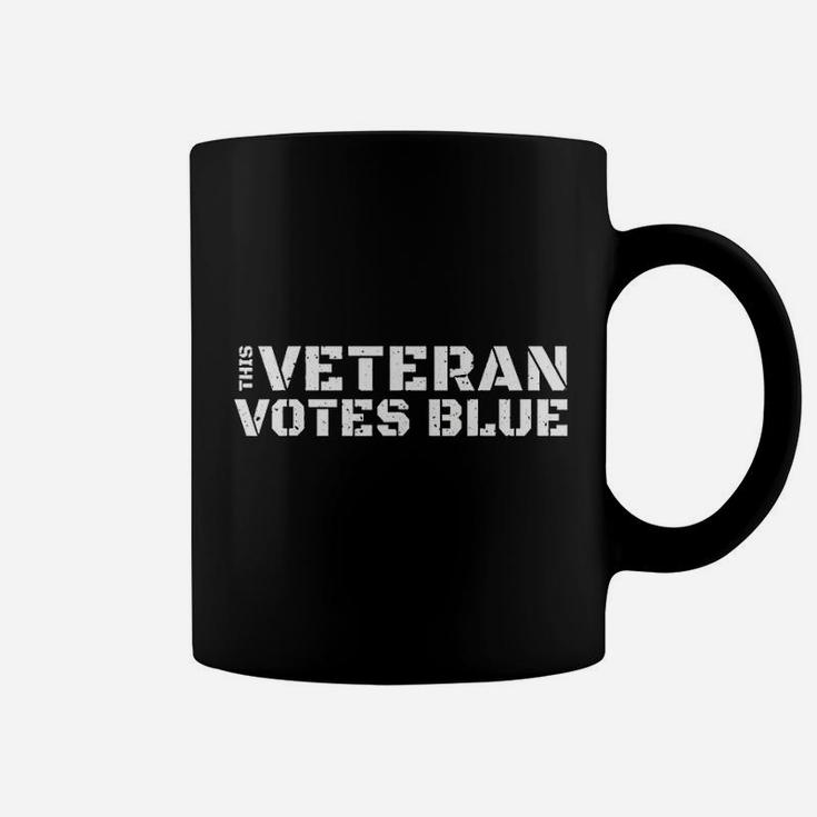 This Veteran Votes Blue Coffee Mug