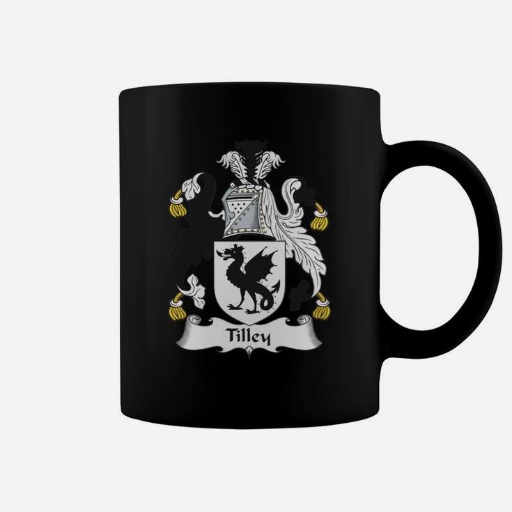 Tilley Family Crest British Family Crests Coffee Mug