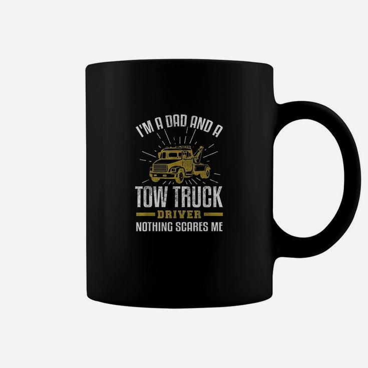 Tow Truck Driver Dad Funny Tow Truck Father Gift Coffee Mug