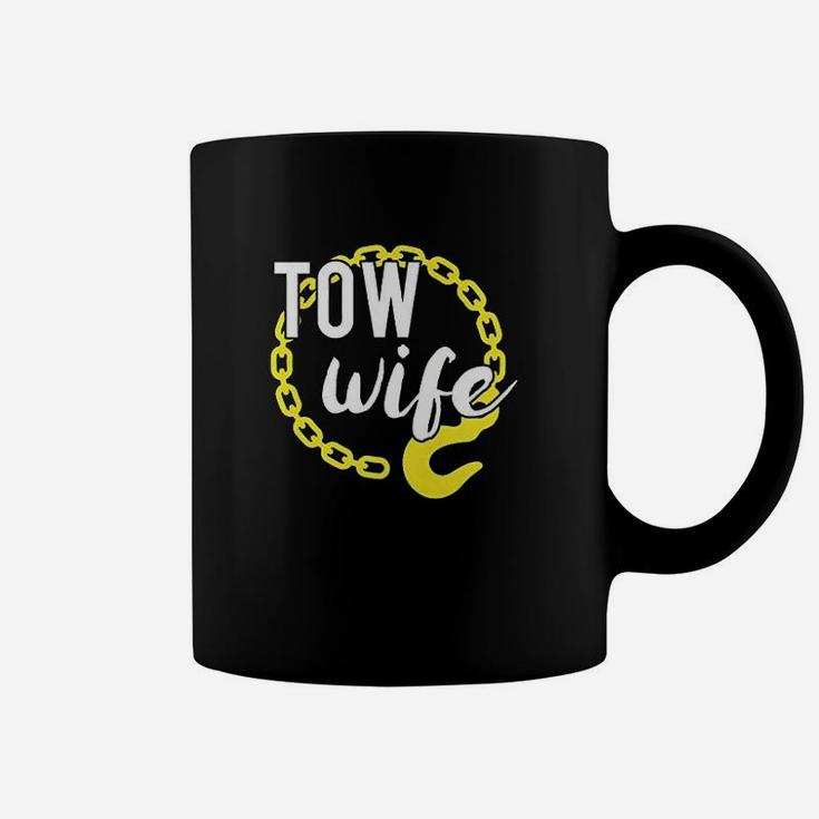 Tow Truck Driver Wife Gift For Repo Truckers Hook Design Coffee Mug
