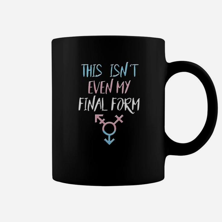 Trans Pride Final Form Saying Quote Lgbt Gift Coffee Mug