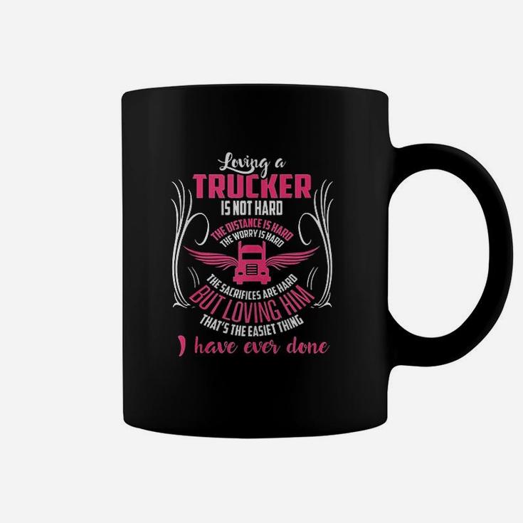 Trucker Truck Driver Girlfriend Wife Gifts Coffee Mug