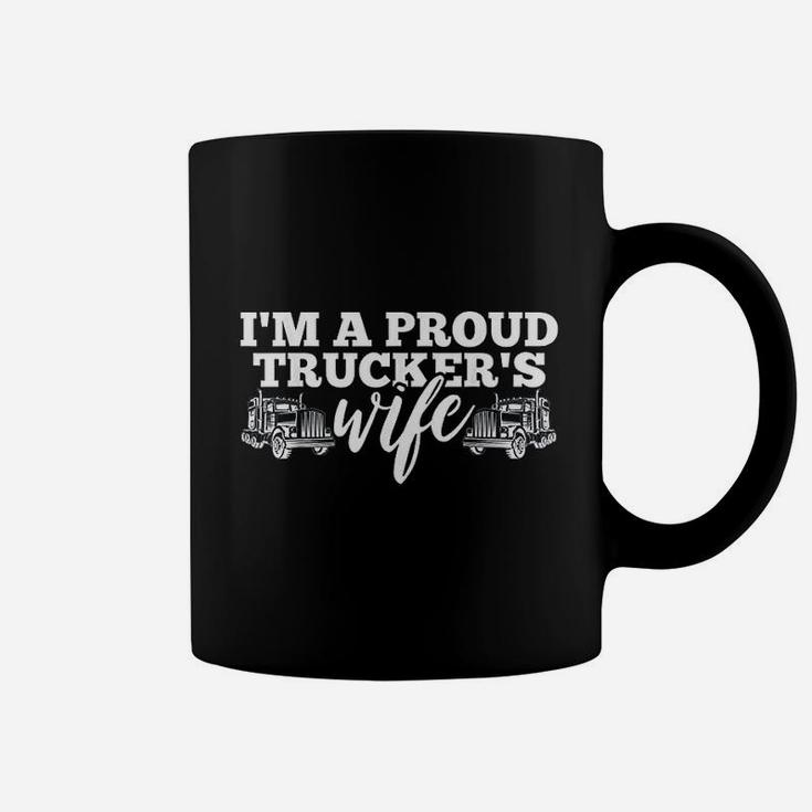 Trucker Wife Vintage Coffee Mug