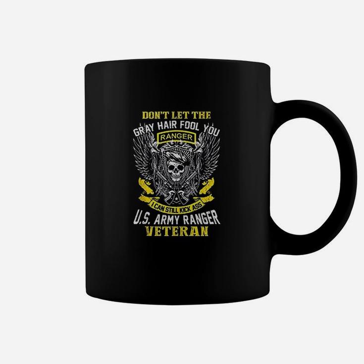 Us Army Ranger Veteran American War Pride Skull Design Ideas Coffee Mug