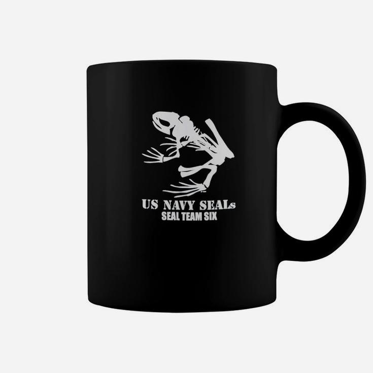 Us Navy Seals Frog Skeleton Coffee Mug