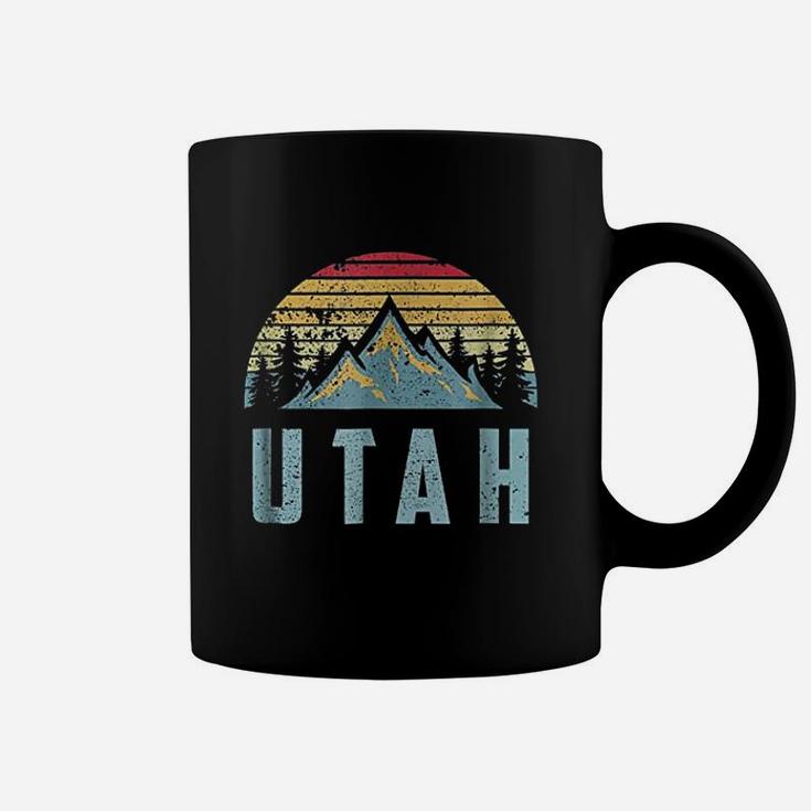 Utah Retro Vintage Mountains Coffee Mug