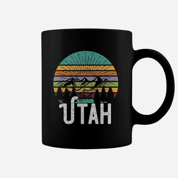 Utah Vintage Mountain Coffee Mug