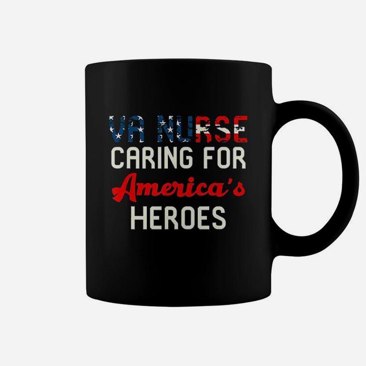 Va Nurse Caring For Americas Heroes Coffee Mug