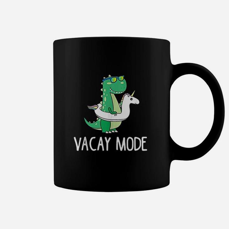 Vacay Mode Cute Dinosaur Funny Family Vacation Gift Coffee Mug