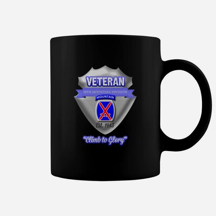 Veteran 10th Mountain Division Climb To Glory Coffee Mug - Seseable