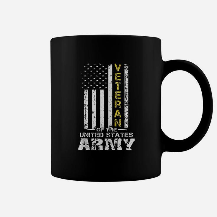 Veteran Of United States Us Army Veteran Gold Coffee Mug