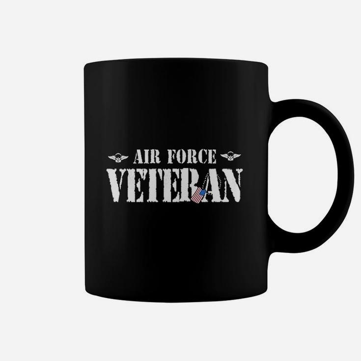Veteran Us Air Force American Flag Coffee Mug