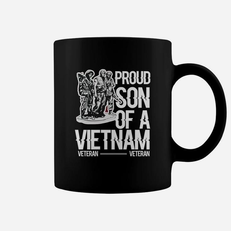 Vietnam Veteran Proud Son Of A Vietnam Veteran Coffee Mug