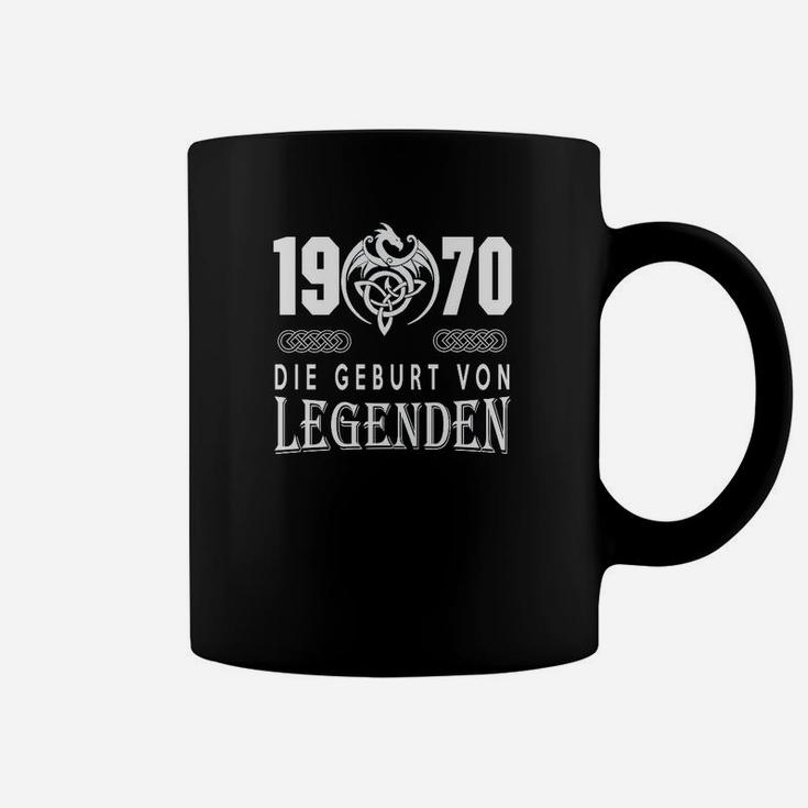 Vintage 1970 Legenden Geburtstags-Tassen, Retro Jahrgang Tee
