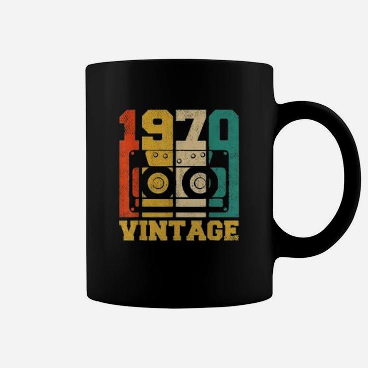Vintage 1970 Retro Cassette Coffee Mug