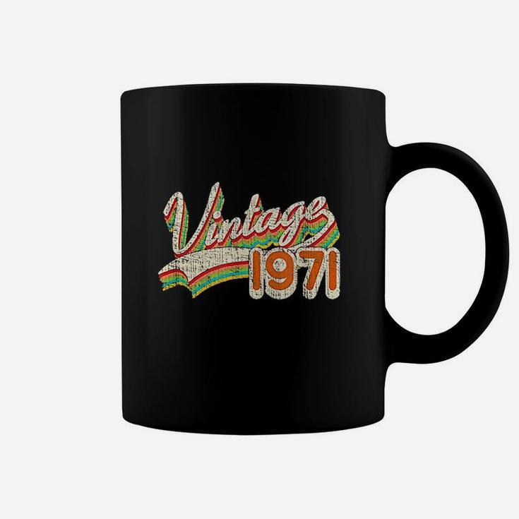 Vintage 1971 For People Born In 1971 Coffee Mug