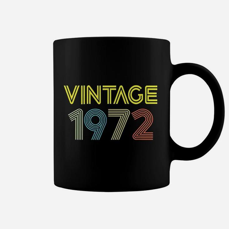 Vintage 1972 Birth Year Legend Born Original Young Genuine Coffee Mug