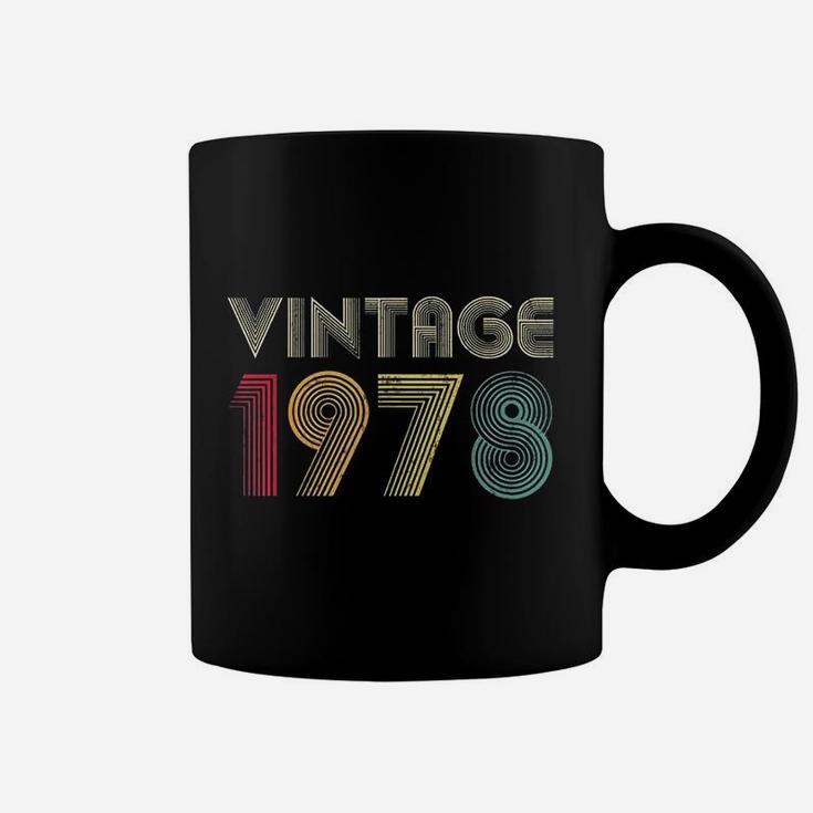 Vintage 1978 44th Birthday Gift 44 Years Old Retro  Coffee Mug