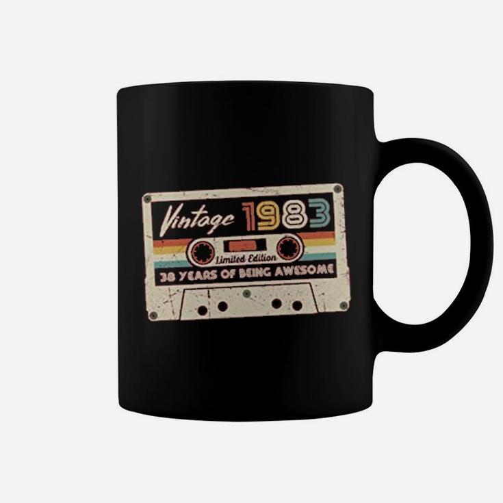 Vintage 1983 Retro Cassette Made In 1983 Coffee Mug