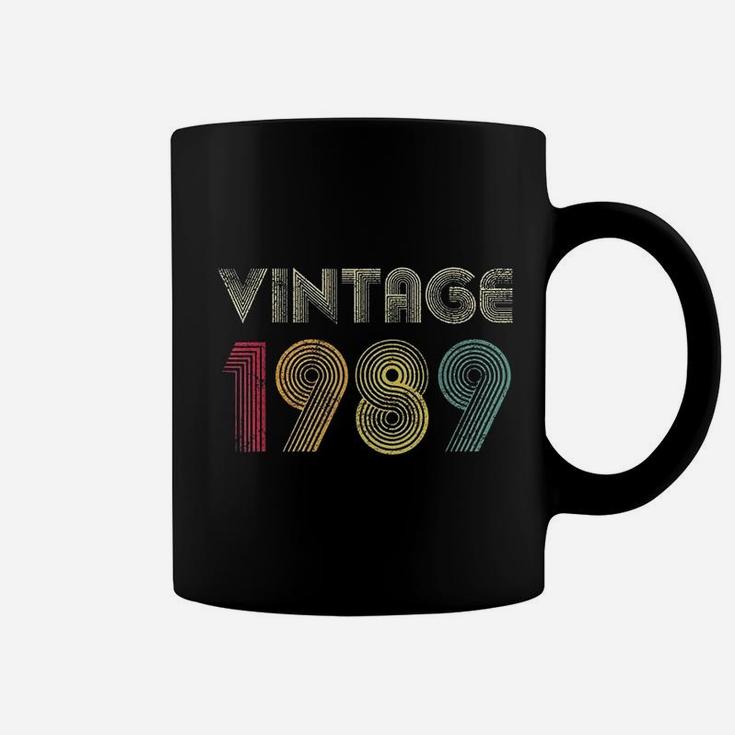 Vintage 1989 33rd Birthday Gift Retro 33 Years Old  Coffee Mug