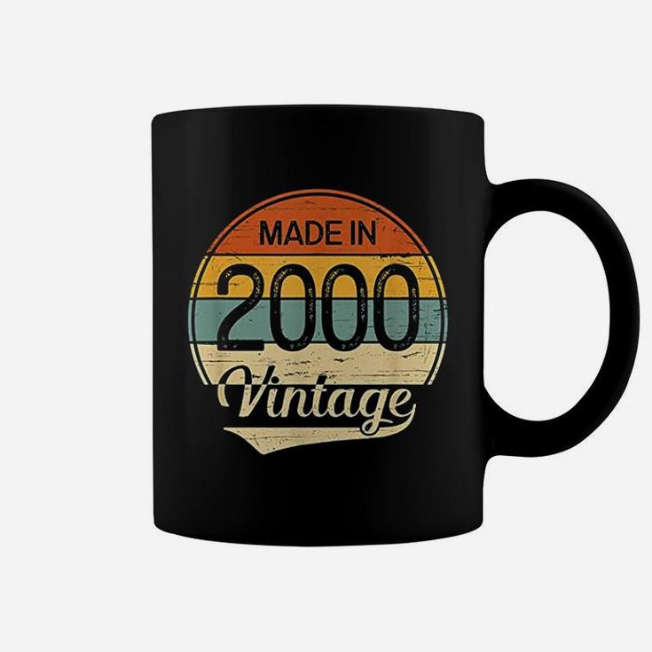 Vintage 2000 Made In 2000 22nd Birthday 22 Years Old Gift  Coffee Mug