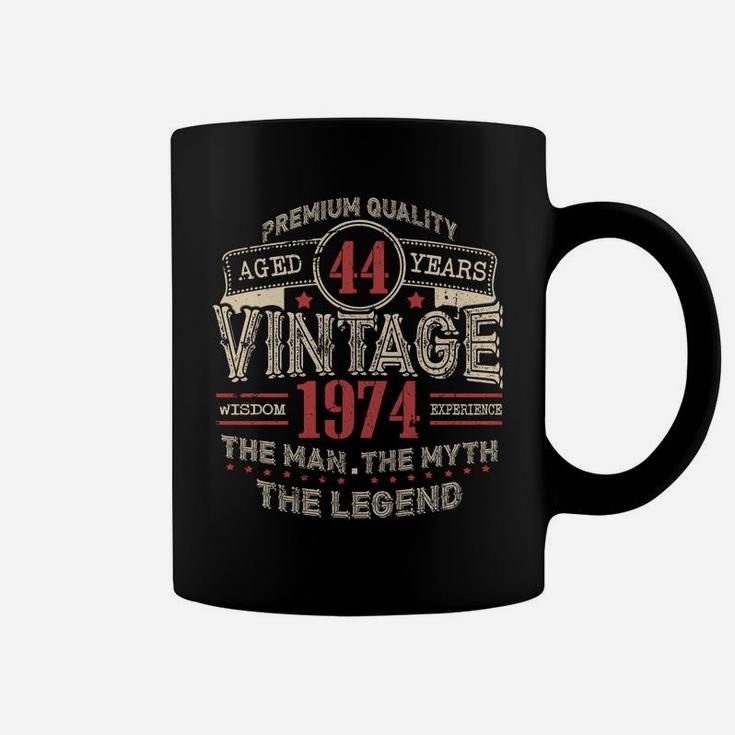 Vintage Awesome Legends Born In 1974 Aged 48th Yrs Years Old Coffee Mug