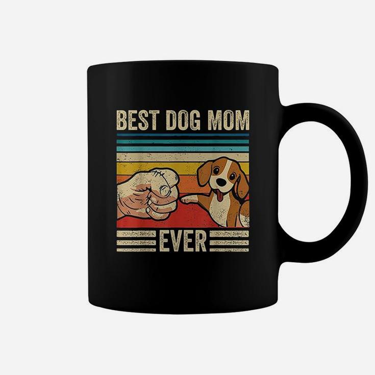 Vintage Best Dog Mom Ever Unique Gifts For Mom Coffee Mug