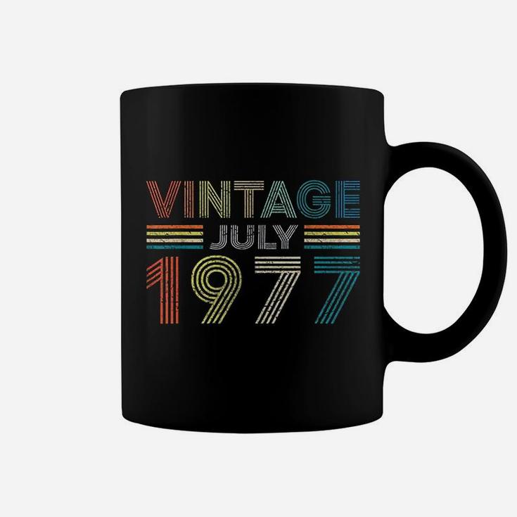 Vintage Born In July 1977 Man Myth Legend Coffee Mug