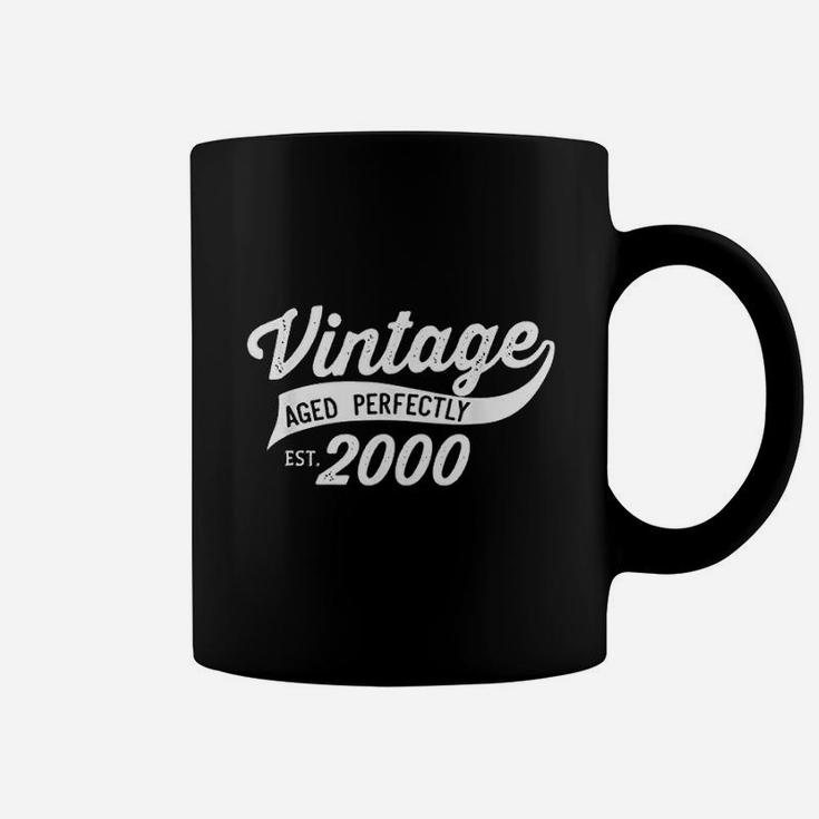 Vintage Est 2000 22nd Birthday Gift 22 Years Old Birthday  Coffee Mug