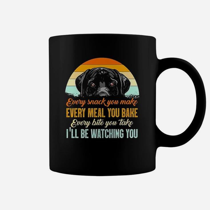 Vintage Every Snack You Make Every Meal You Bake I Will Be Watching You Funny Coffee Mug