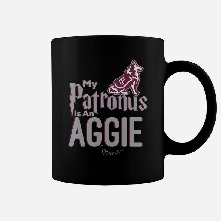 Vintage Graphic My Patronus Is An Aggie Coffee Mug