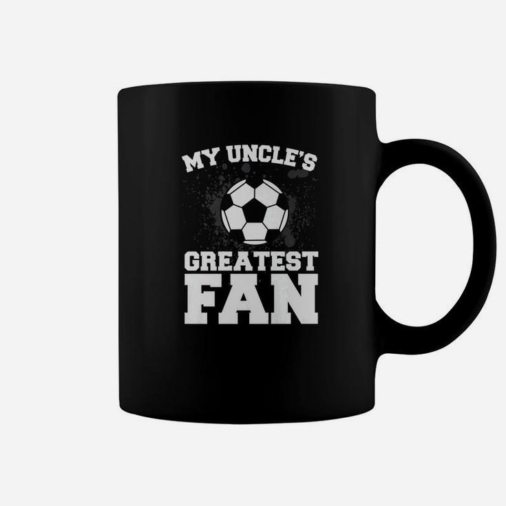 Vintage Graphic My Uncle Greatest Fan Soccer Coffee Mug