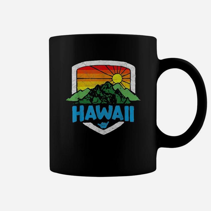 Vintage Hawaii Rainbow Sun Coffee Mug