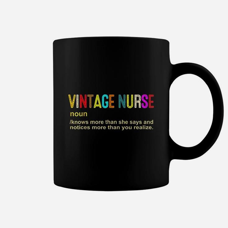 Vintage Nurse Noun-funny Nurse Coffee Mug